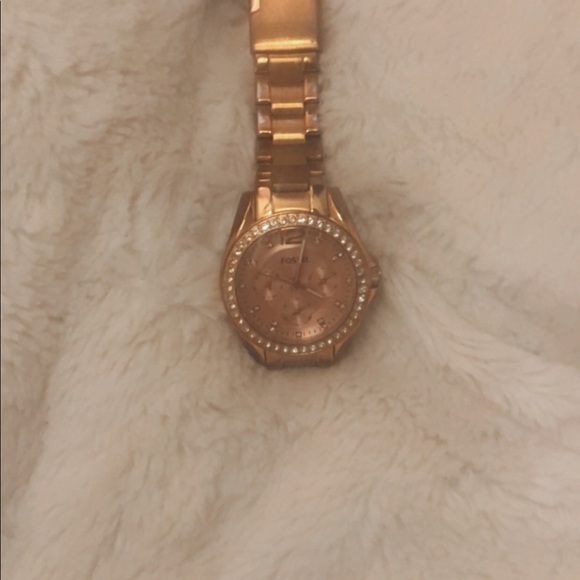 Multifunction Rose Gold-Tone Stainless Steel Watch - Picture 2 of 3